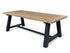 Shelta Santiago 2.4m Reclaimed Teak Dining Table