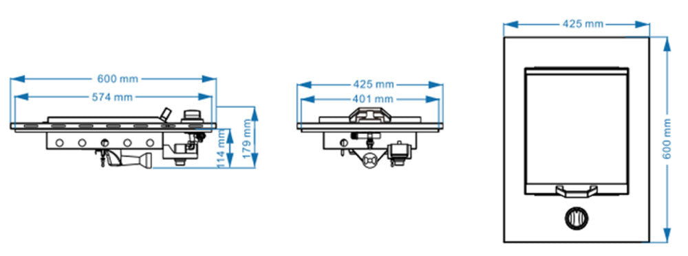 Sirius Black Drop-in Side Burner
