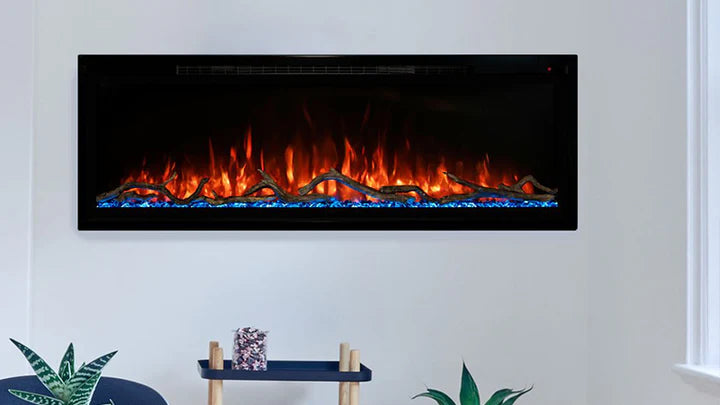 Clearance Sale - Modern Flames Spectrum 50 Slimline With Log Set