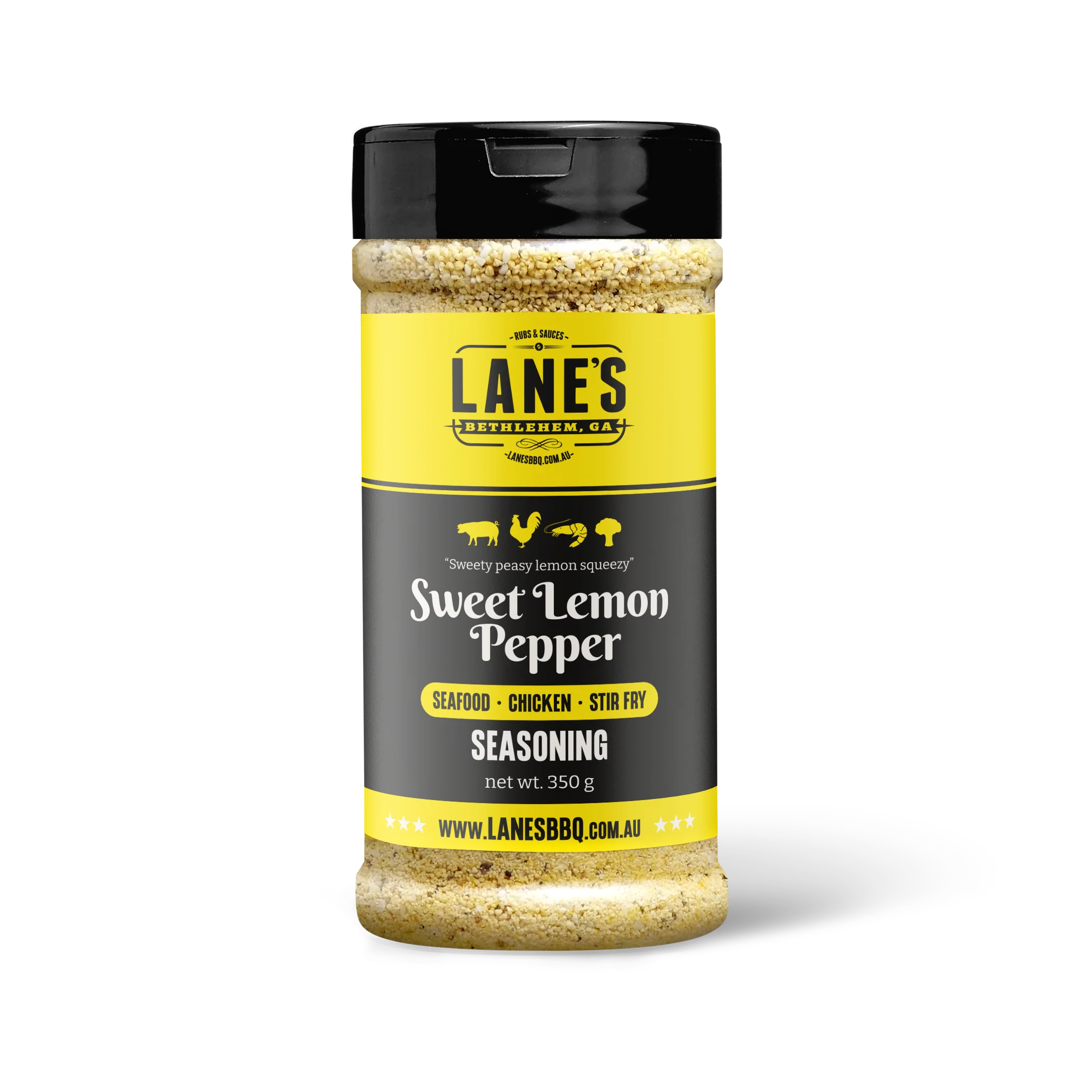 Lanes BBQ Sweet Lemon Pepper Rub