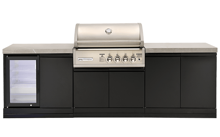 Crossray X-Origin Classic Outdoor Kitchen with 4 Burner BBQ - Tucker Barbecues