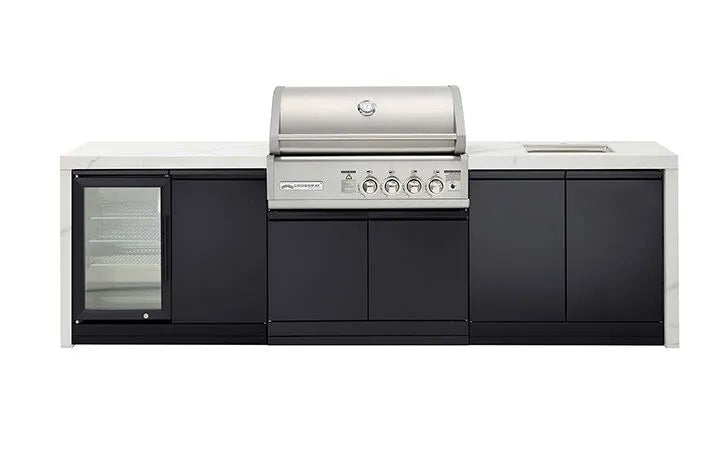 Crossray X-Origin 4 Burner Premium Outdoor Kitchen - Tucker Barbecues