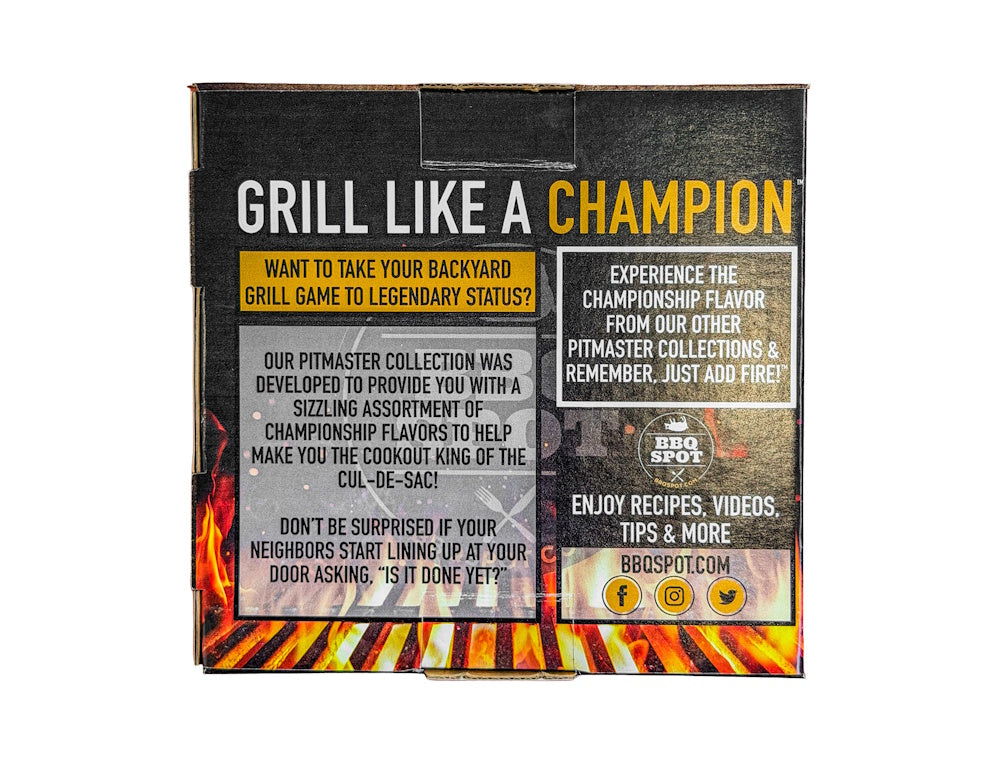 Three Little Pigs Pitmaster Collection Rub & Sauce Gift Set