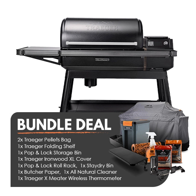 Traeger Ironwood XL Pellet Grill - Bundle Deal