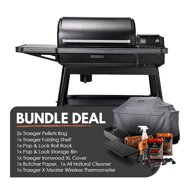 Traeger Ironwood XL Pellet Grill - Bundle Deal