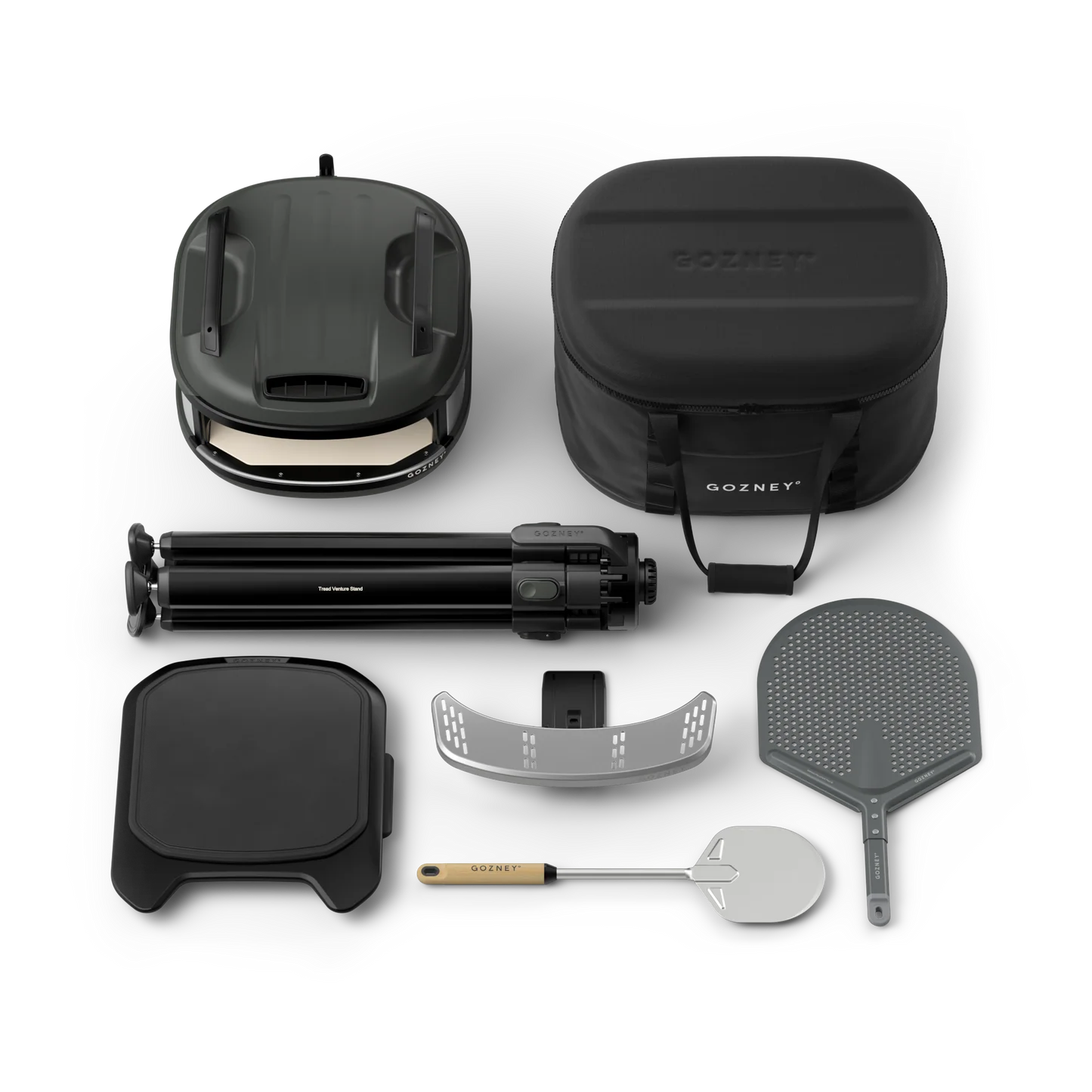 Gozney Tread Pizza Oven Off Black Peak Bundle