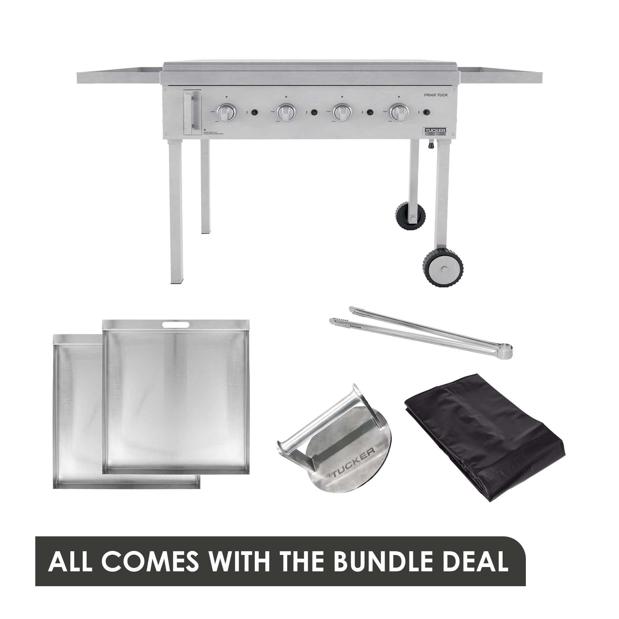 Tucker 4 Burner Friar Tuck Catering Bundle Deal