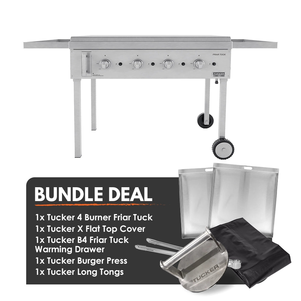 Tucker 4 Burner Friar Tuck Catering Bundle Deal