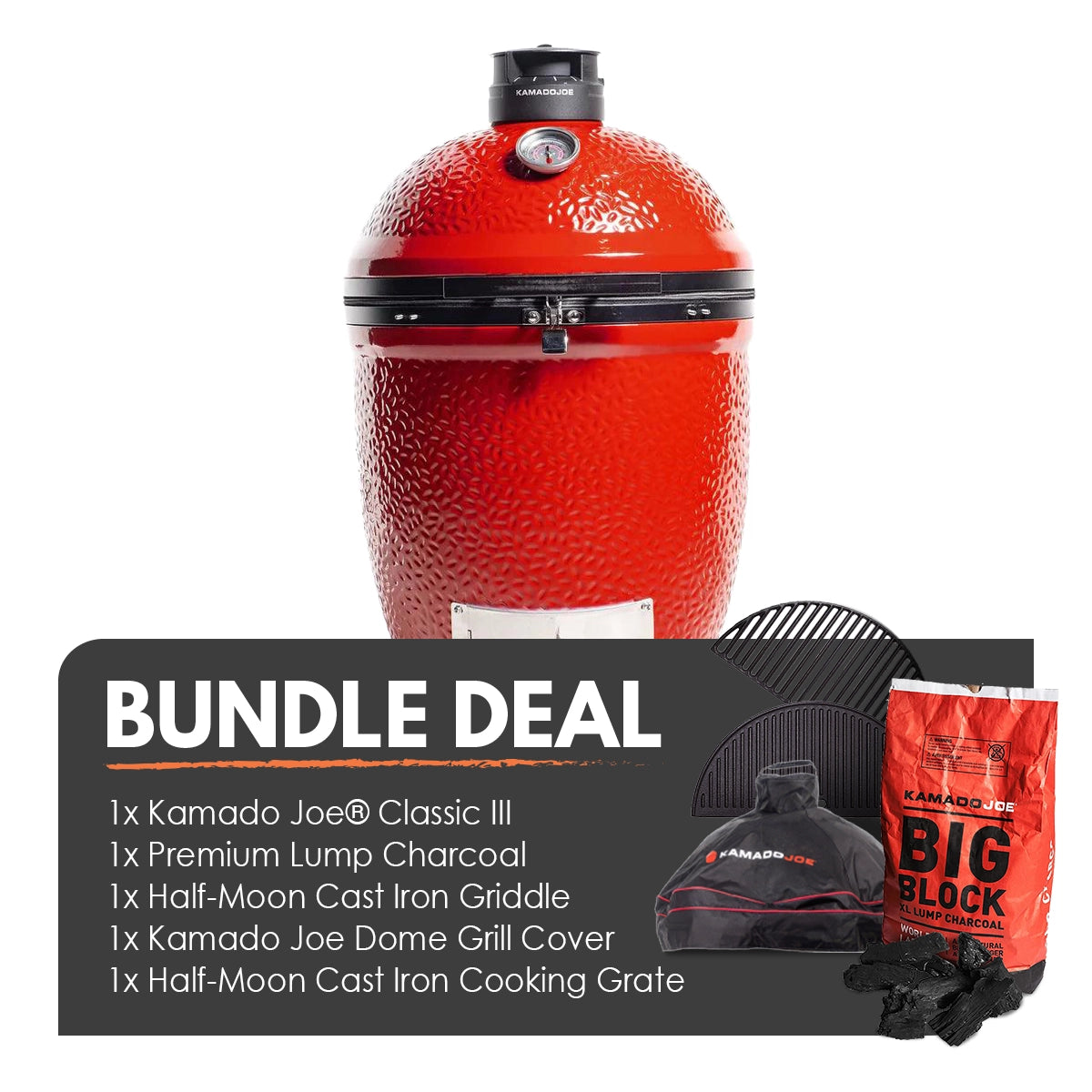 Kamado Joe ® - Classic III Stand-Alone Essential Bundle