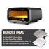 Ooni Volt 2 Pizza Oven Essential Bundle - Charcoal Grey
