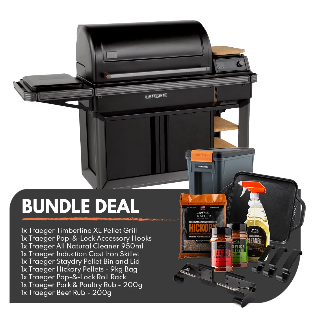 Traeger Timberline XL Pellet Grill - Bundle Deal