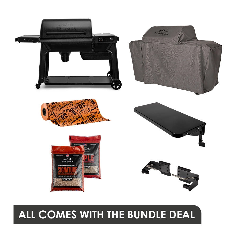 Traeger Woodridge Pro Pellet Grill & Smoker Starter Bundle