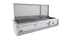 Tucker Charcoal Deluxe Pro XL Built-In BBQ Plus Wok Burner with Hinged Flat Lid