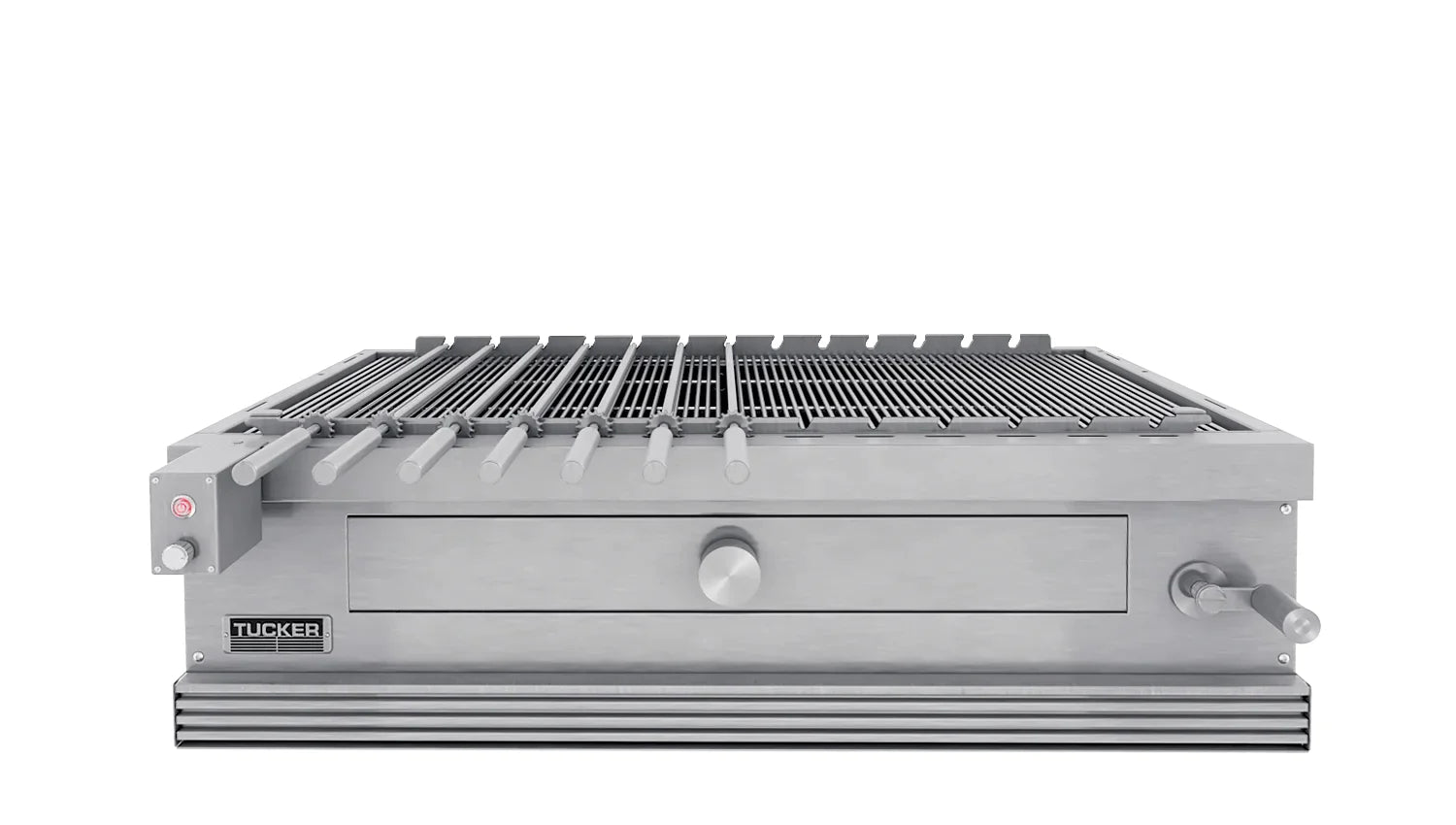 Tucker Charcoal Deluxe Pro XL Built-In BBQ with Roasting Hood