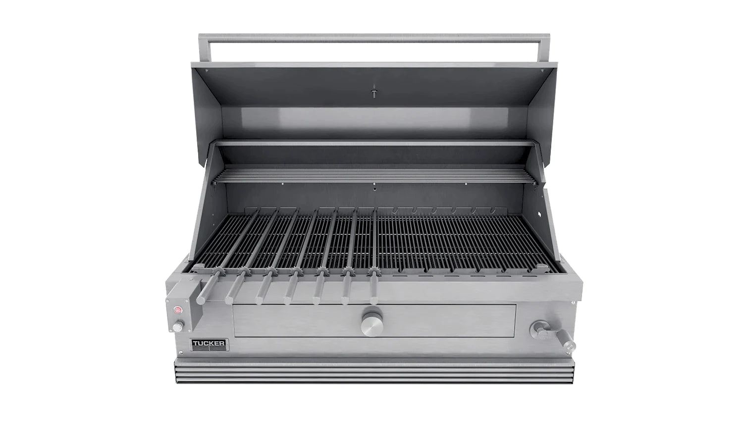 Tucker Charcoal Deluxe Pro XL Built-In BBQ with Roasting Hood