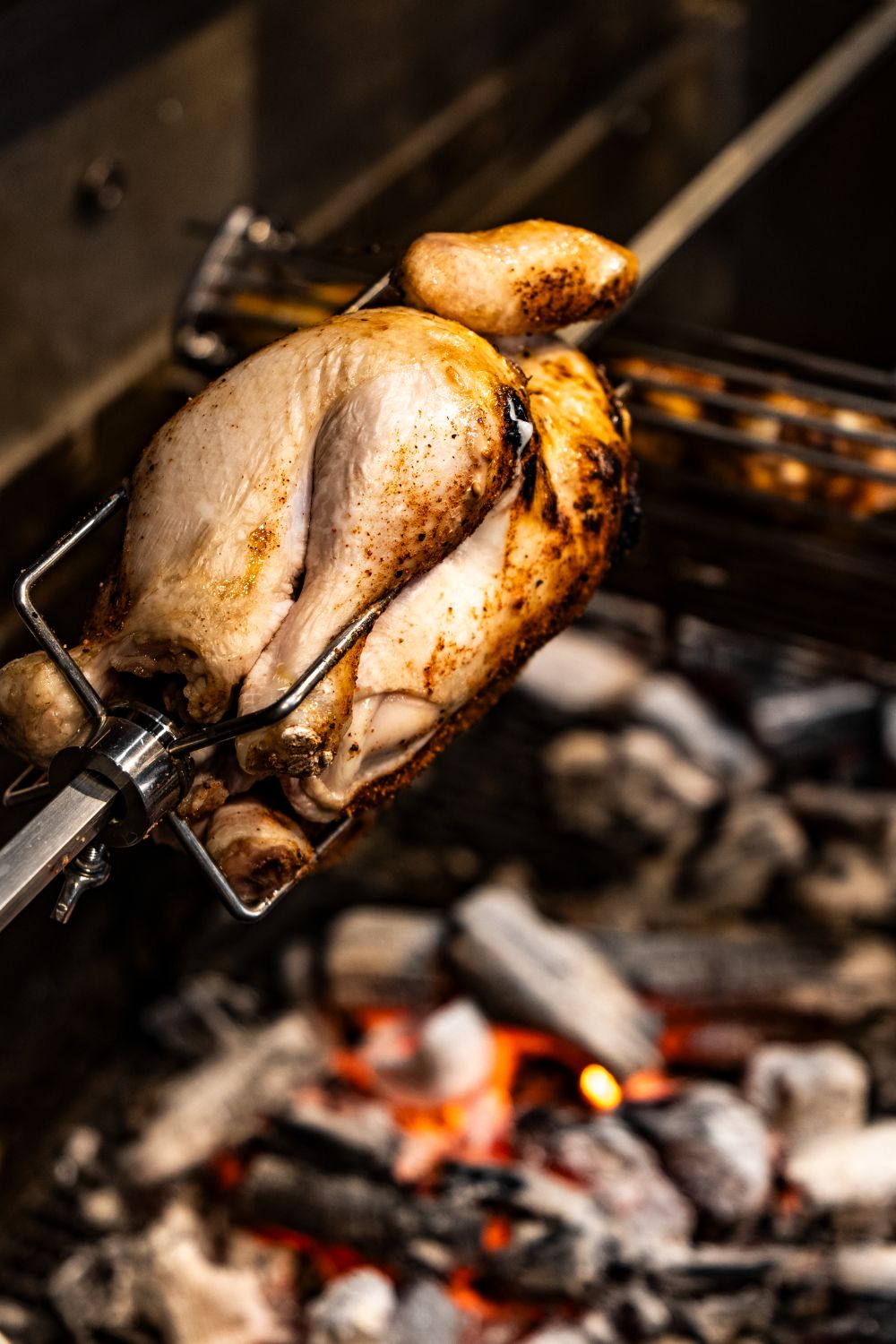 Tucker 4 Burner Rotisserie (Fits 4B GT / GTR 5 / R Class V8 / Charcoal Deluxe / Charcoal Deluxe Pro) - Tucker Barbecues