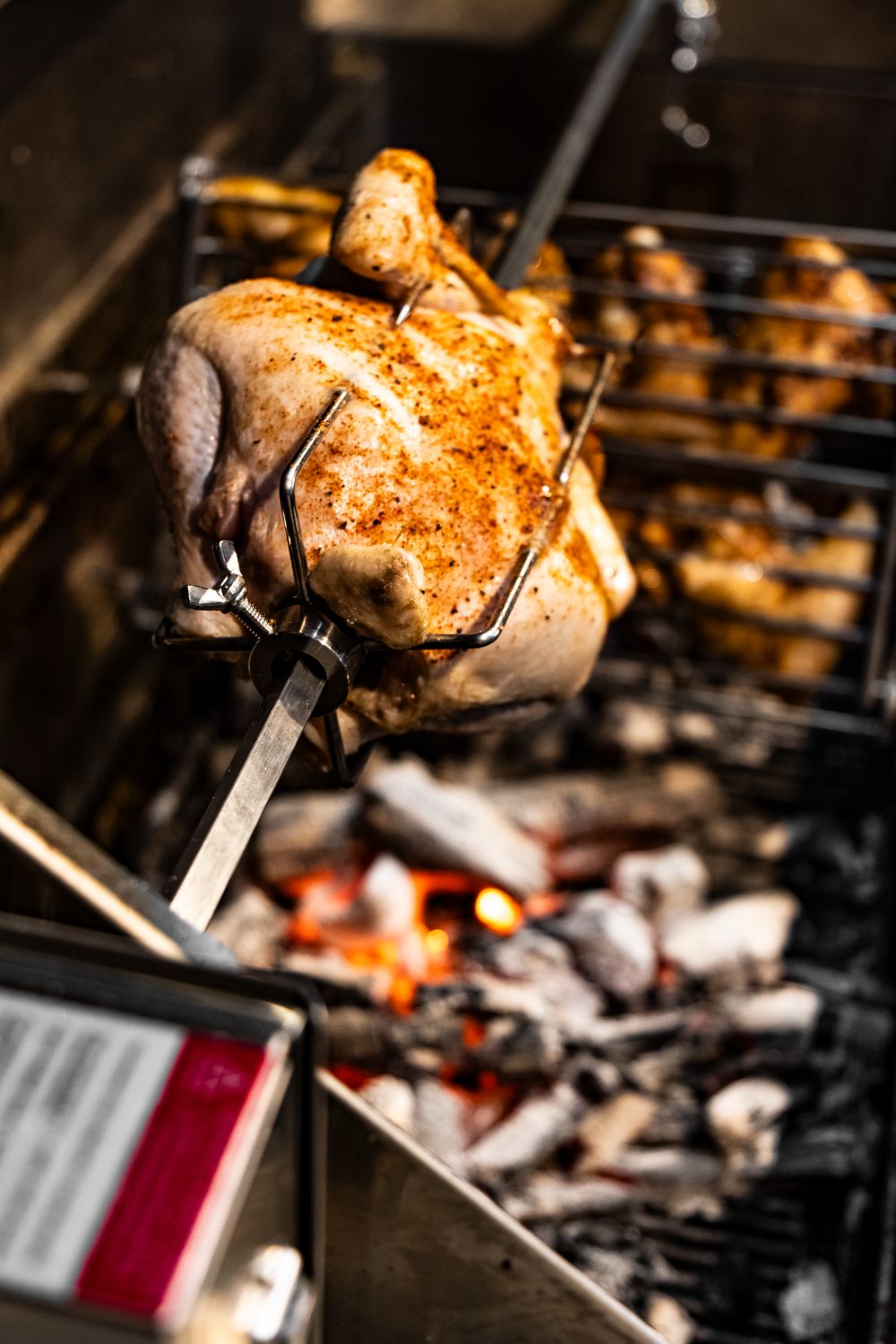 Tucker 4 Burner Rotisserie (Fits 4B GT / GTR 5 / R Class V8 / Charcoal Deluxe / Charcoal Deluxe Pro) - Tucker Barbecues