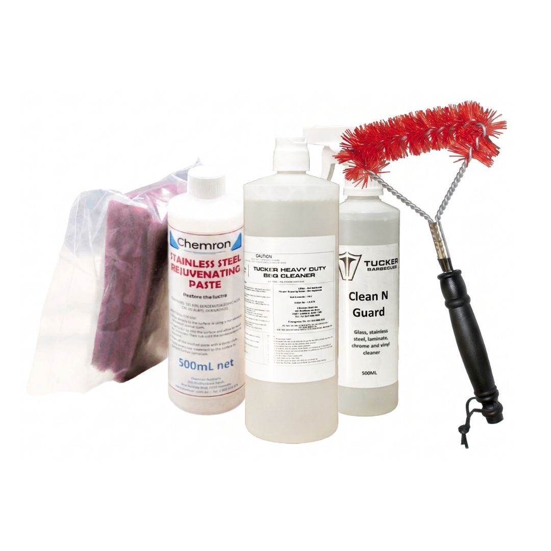 Tucker Stainless Steel BBQ Cleaning Kit