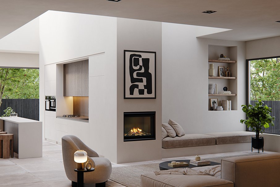 Real Flame Vektor 900 Gas Fireplace