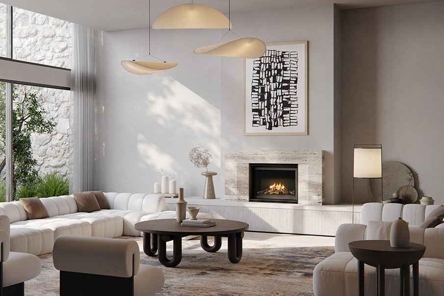 Real Flame Vektor 900 Gas Fireplace