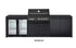 Crossray Premium Xplor Black Outdoor Kitchen with Black 4 Burner BBQ - Tucker Barbecues