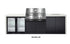 Crossray Premium Xplor White Outdoor Kitchen with 4 Burner BBQ - Tucker Barbecues