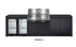 Crossray Premium Xplor Black Outdoor Kitchen with 4 Burner BBQ - Tucker Barbecues