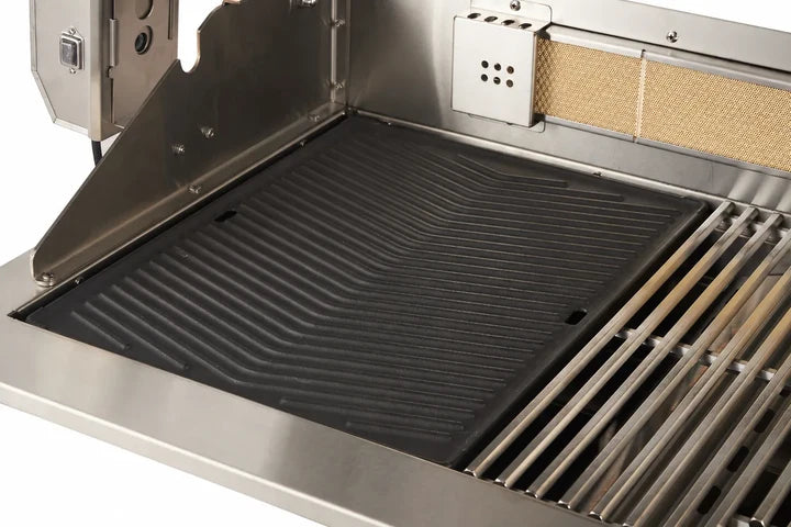 Bossworx 4 Burner Stainless Steel Drop-In BBQ & 180L Dual Zone Alfresco Fridge Bundle