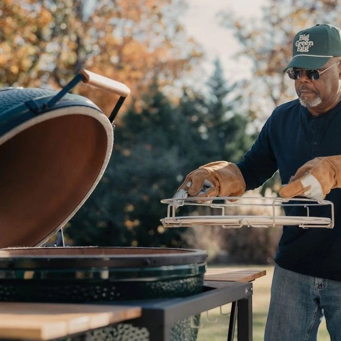 Big Green Egg Dual Zone Deflector Kit
