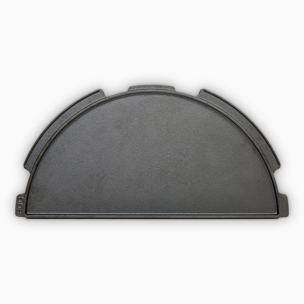 Big Green Egg Half Moon Cast Iron Plancha Griddle