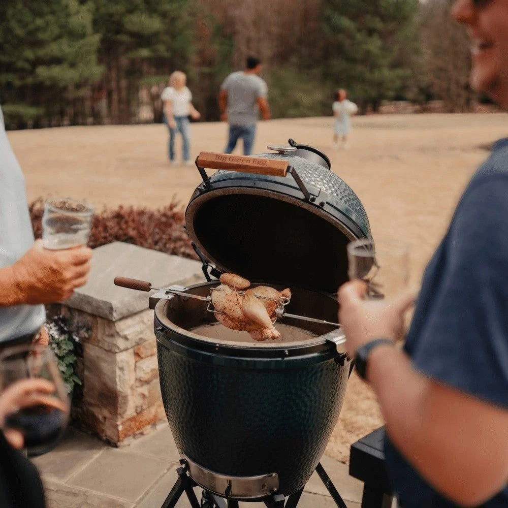 Big Green Egg Rotisserie