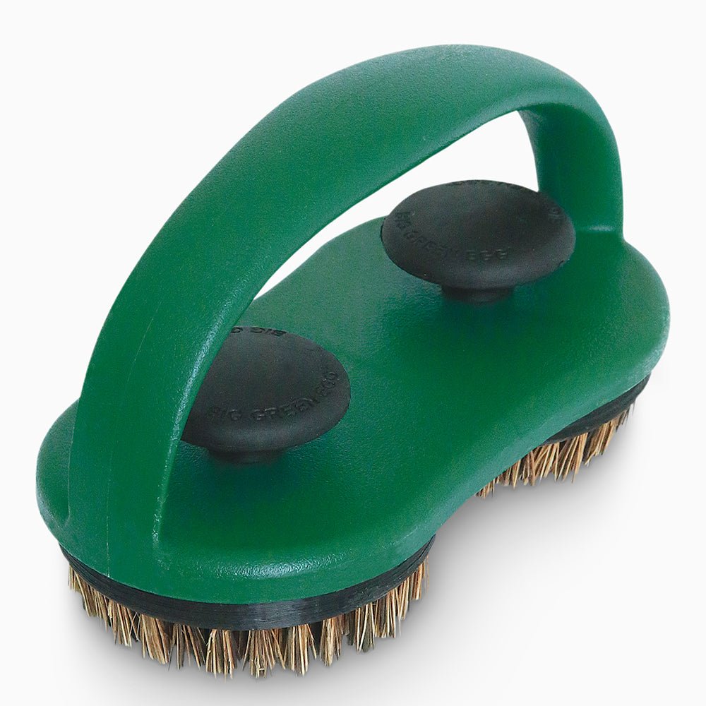 Big Green Egg SpeediClean™ Dual Brush Palmyra Grid Scrubber