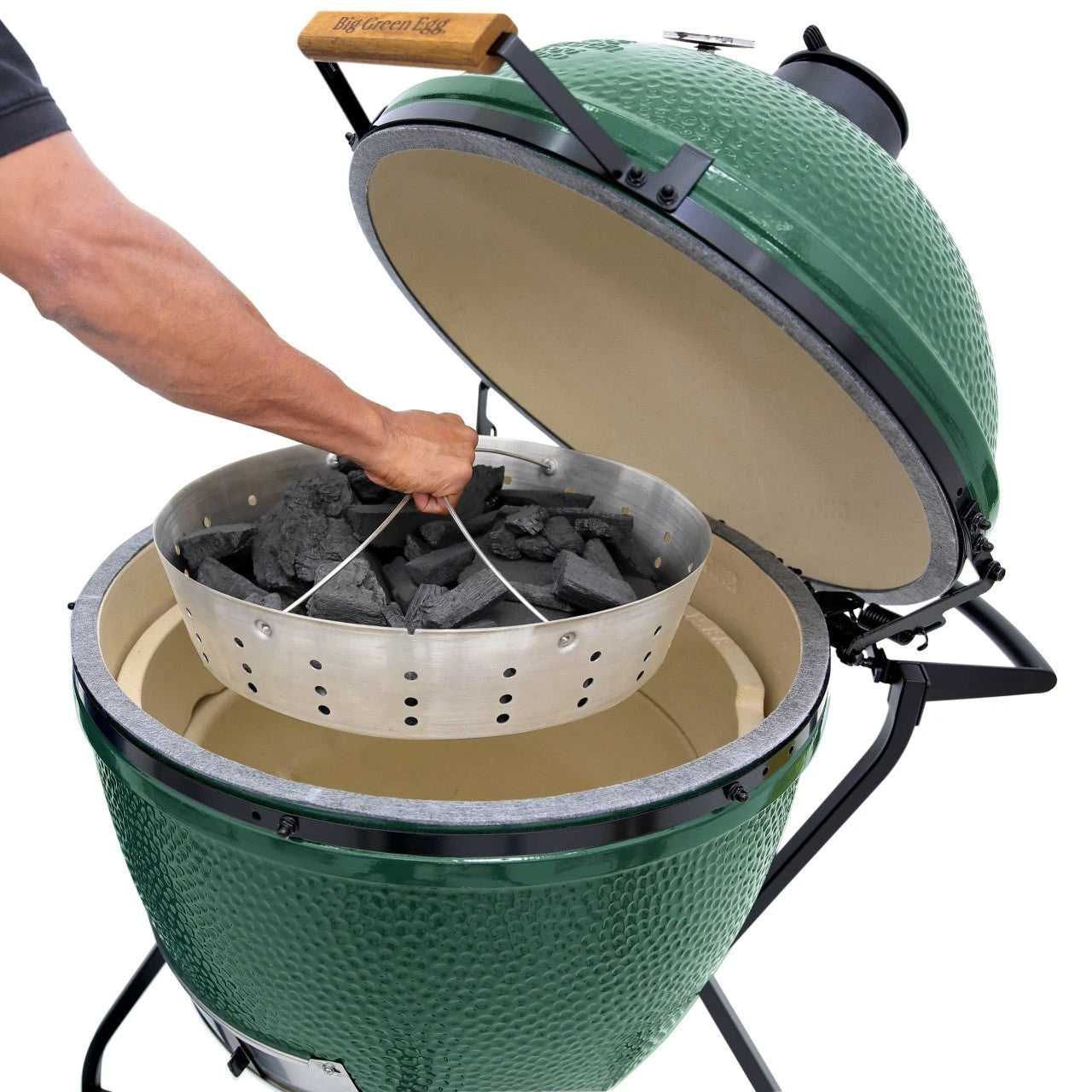 Big Green Egg Stainless Steel Fire Bowl