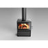Blaze Z2 Ash Freestanding Wood Fireplace