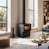 Blaze Z2 Ash Freestanding Wood Fireplace