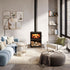 Blaze Z2 Woodstacker Freestanding Wood Fireplace
