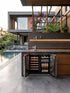 Bossworx 4 Burner Stainless Steel Drop-In BBQ & 180L Dual Zone Alfresco Fridge Bundle