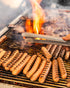 grilling on the Charcoal Deluxe Pro