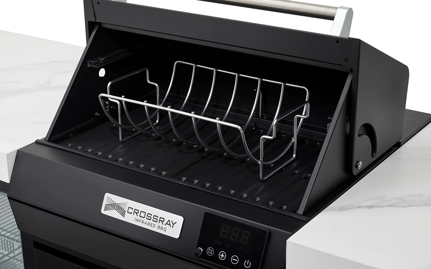 Crossray eXtreme Electric Black Outdoor BBQ Kitchen - Tucker Barbecues