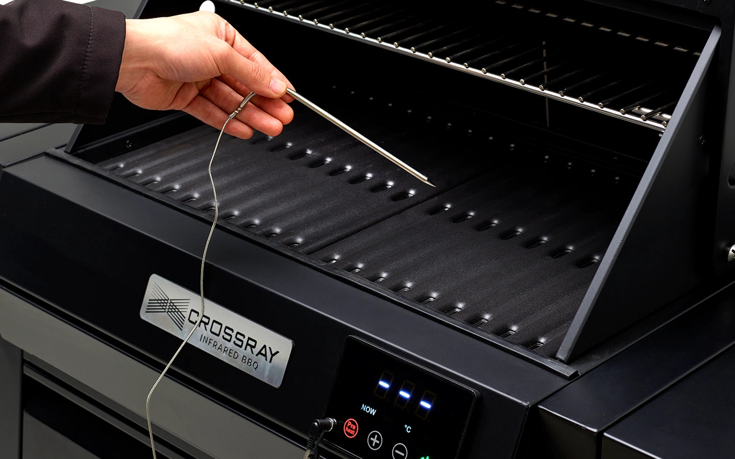 Crossray eXtreme Electric Black Outdoor BBQ Kitchen - Tucker Barbecues