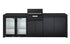 Crossray eXtreme Electric Black Outdoor BBQ Kitchen - Tucker Barbecues