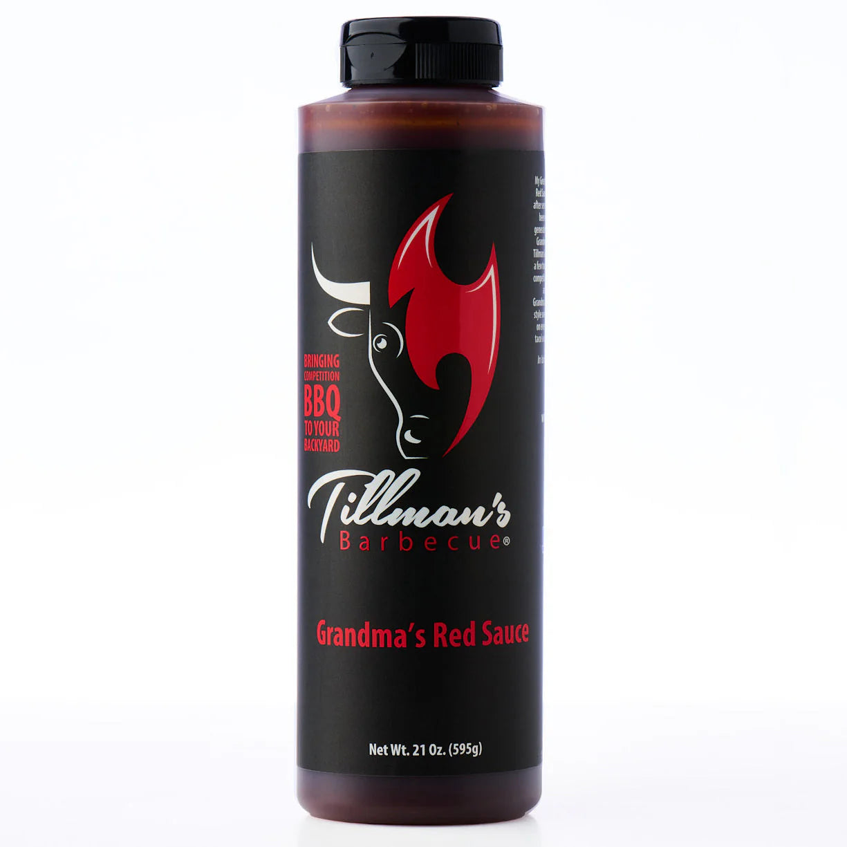 Tillmans Barbecue Grandma's Red Sauce 21oz