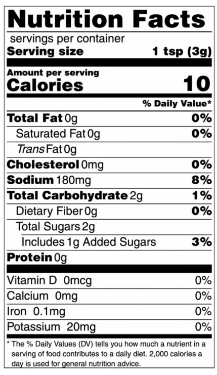 Hardcore Carnivore Hot Honey Butter Mix