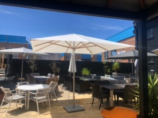 Shelta Sicily 300cm Square Centrepost Umbrella