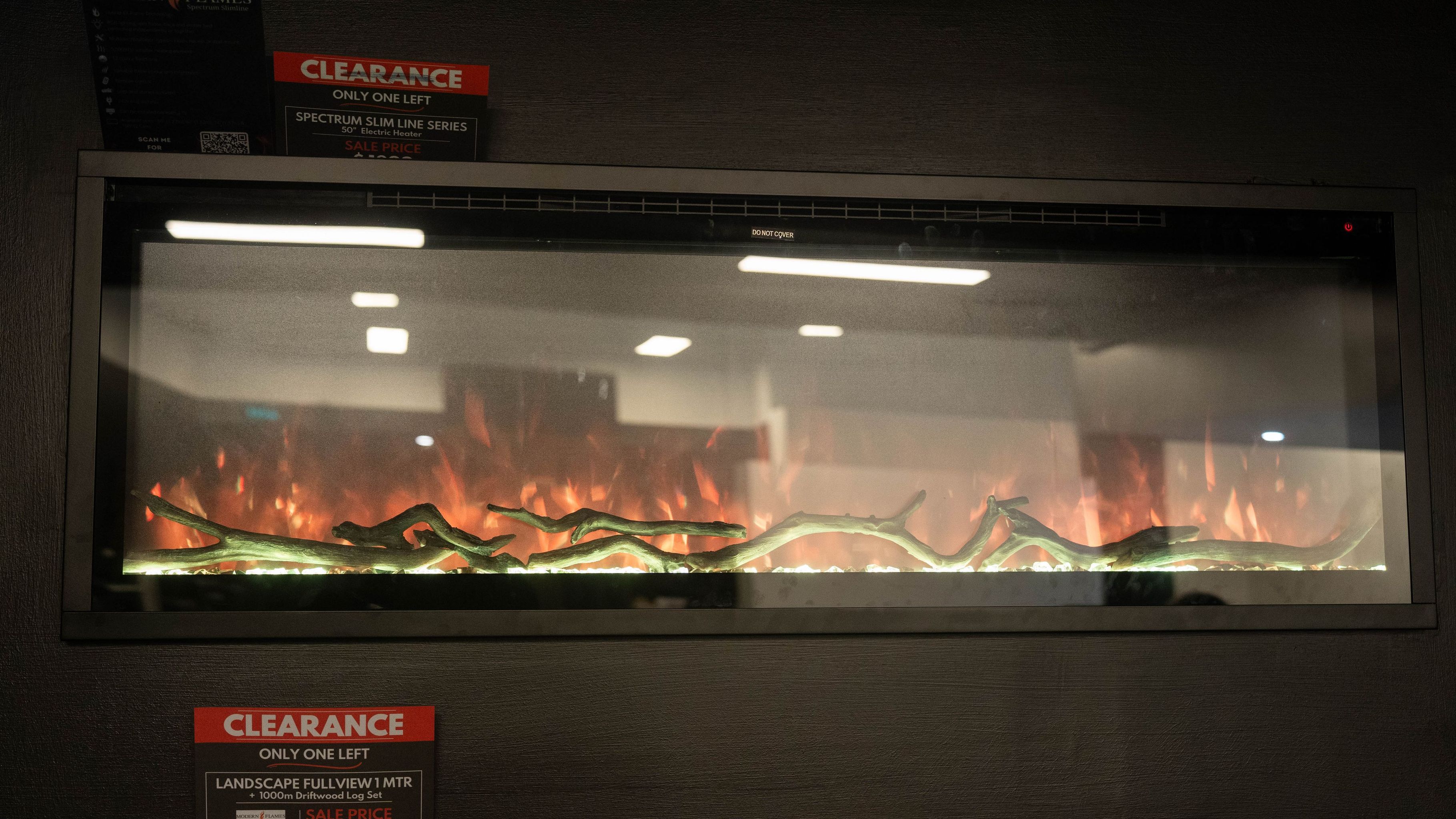 Clearance Sale - Modern Flames Landscape Fullview 1 Metre Heater