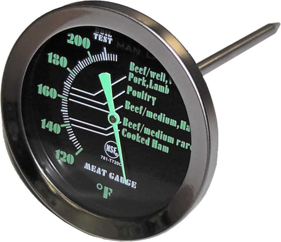 Man Law Dial Type Meat Thermometer