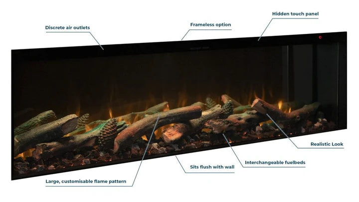 Clearance Sale - Ambe Linear Deep 50 Electric Fireplace