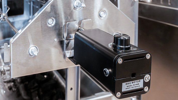 Tucker Semi Hooded 900mm Charcoal Spit - Tucker Barbecues