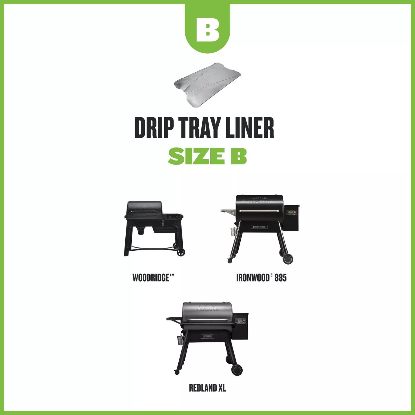 Traeger Drip Tray Liner 5 Pack