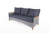 East India Florence 3 Seater Lounger